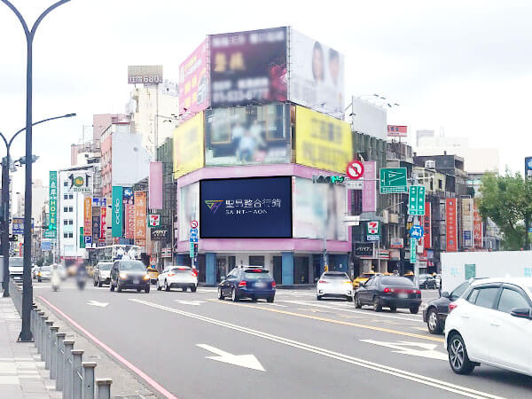 新竹電視牆點位-新竹市東區中華路(新竹火車站前)