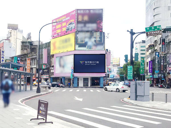 新竹電視牆點位-新竹市東區中華路(新竹火車站前)