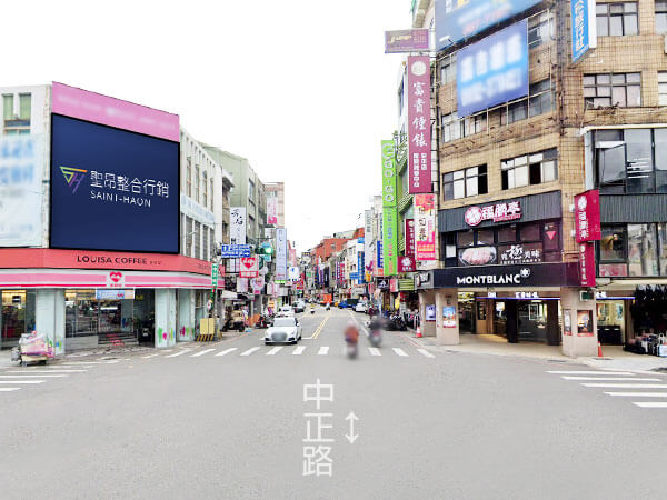 桃園電視牆點位-桃園市桃園區成功路中正路口(中正路商圈)